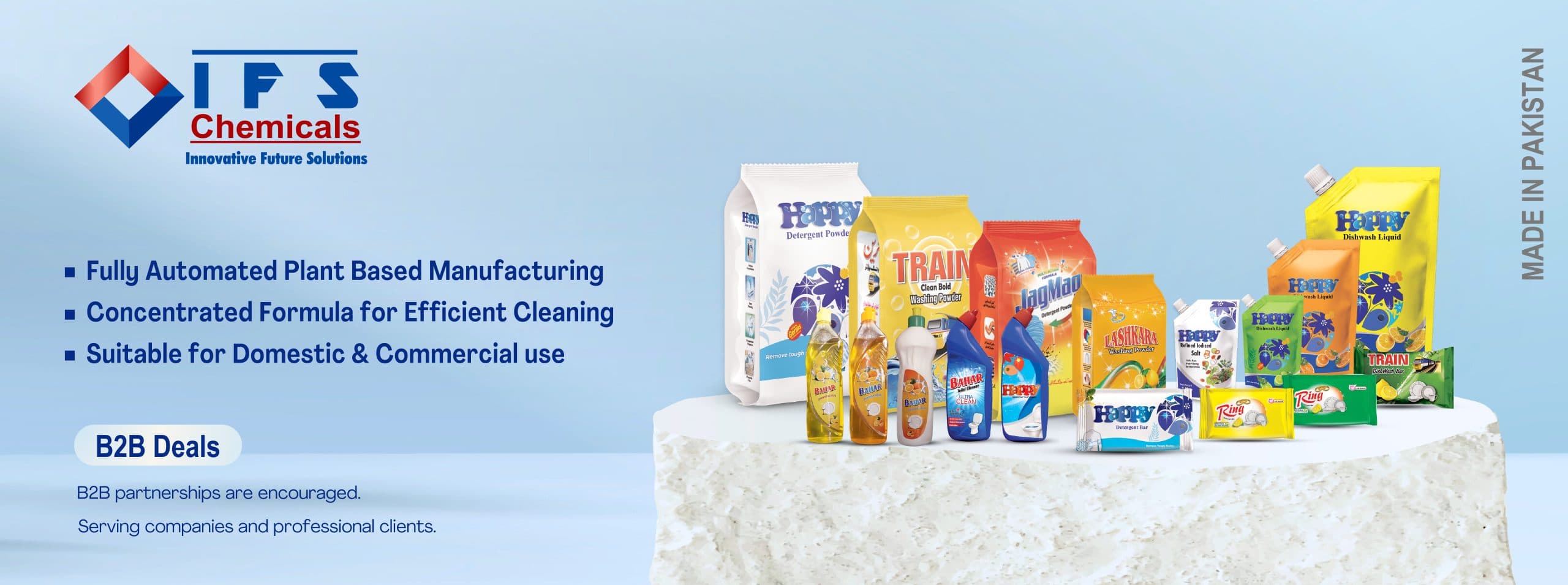 IFS Chemicals product portfolio